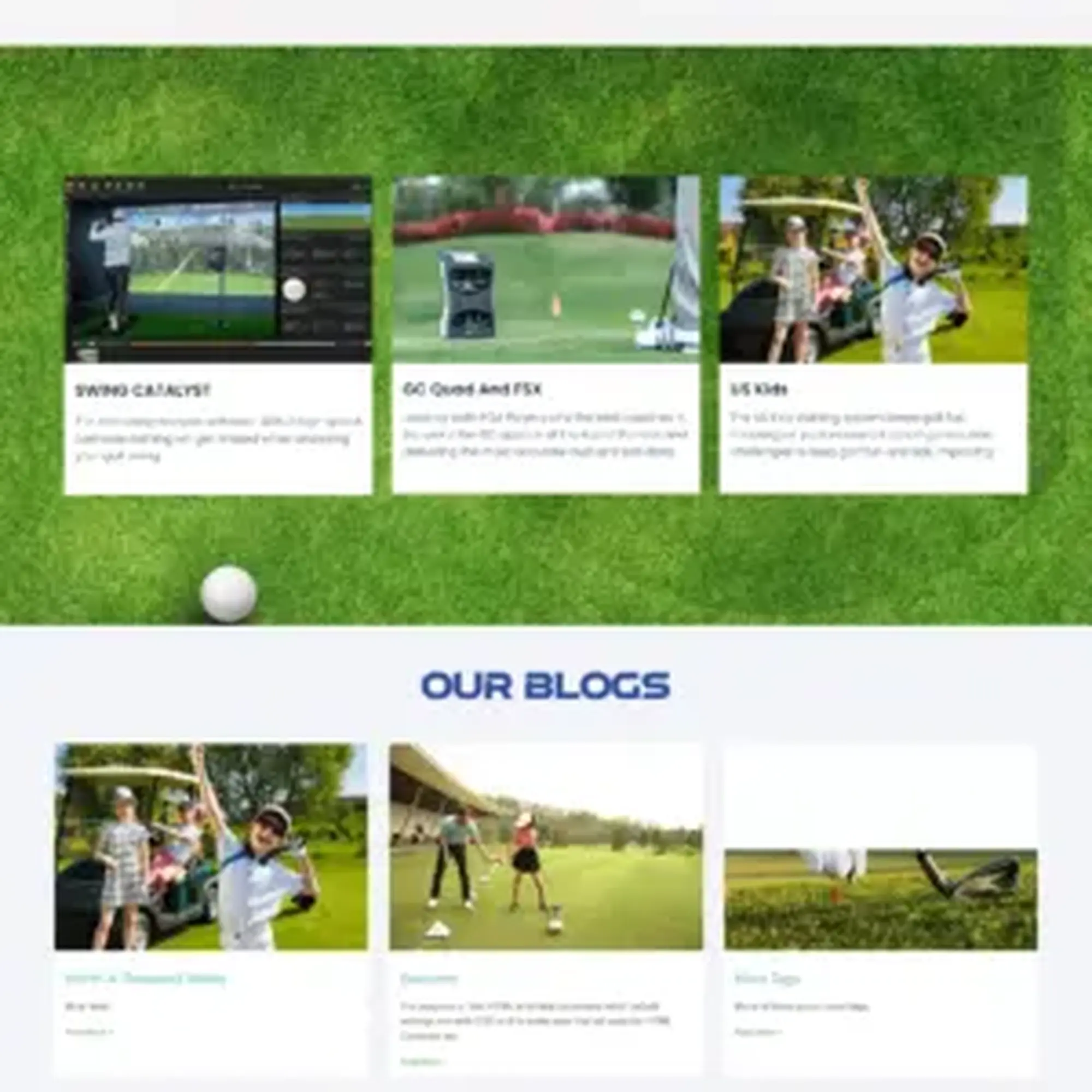 Trang web DNA Golf Coaching
