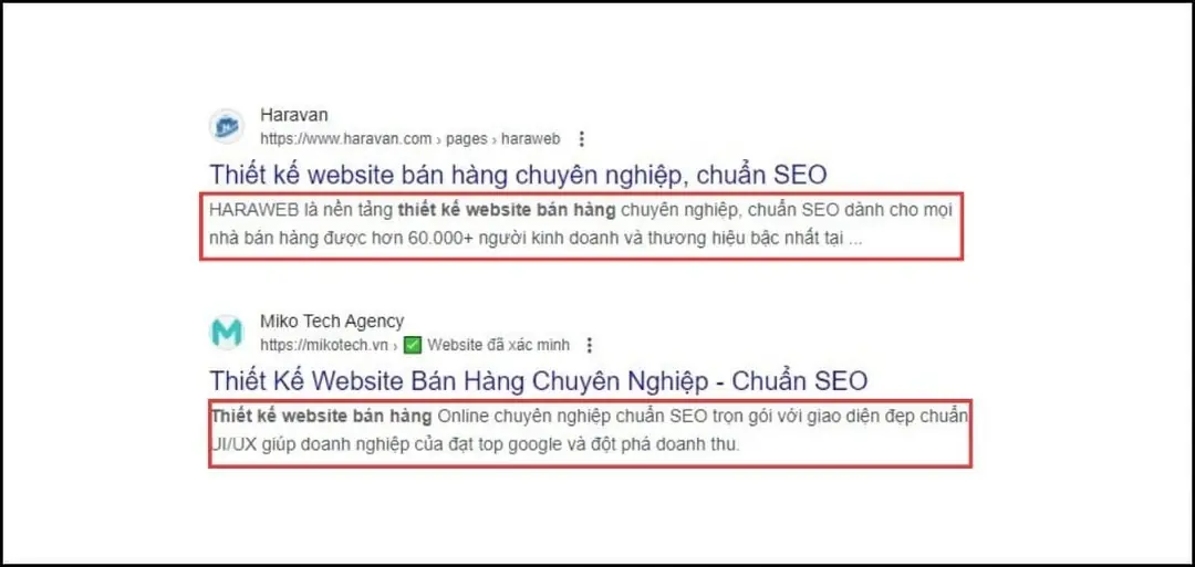meta description thu hút giúp tăng lượt click vào bài