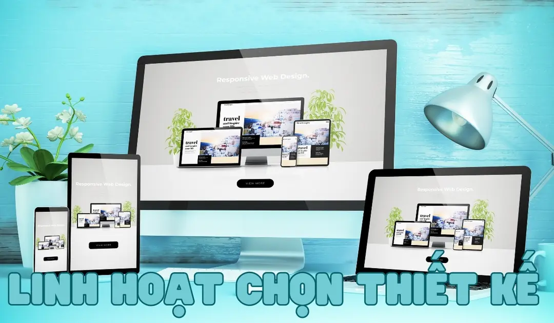 thuê thiết kế web doanh nghiệp có thể chọn mẫu có sẵn hoặc theo yêu cầu