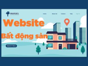 dịch vụ thiết kế web bất động sản