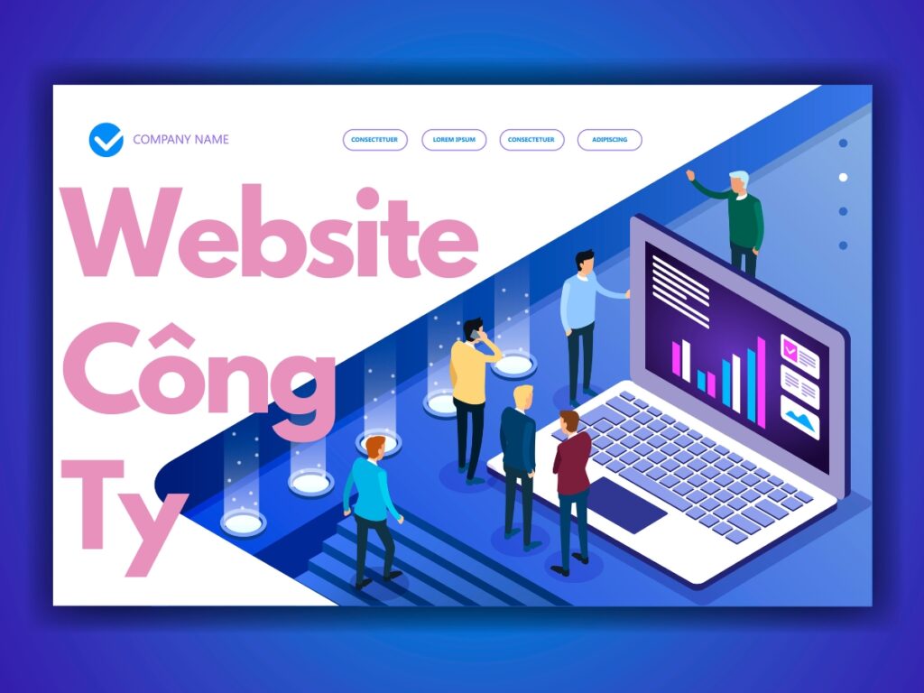 dịch vụ thiết kế website công ty