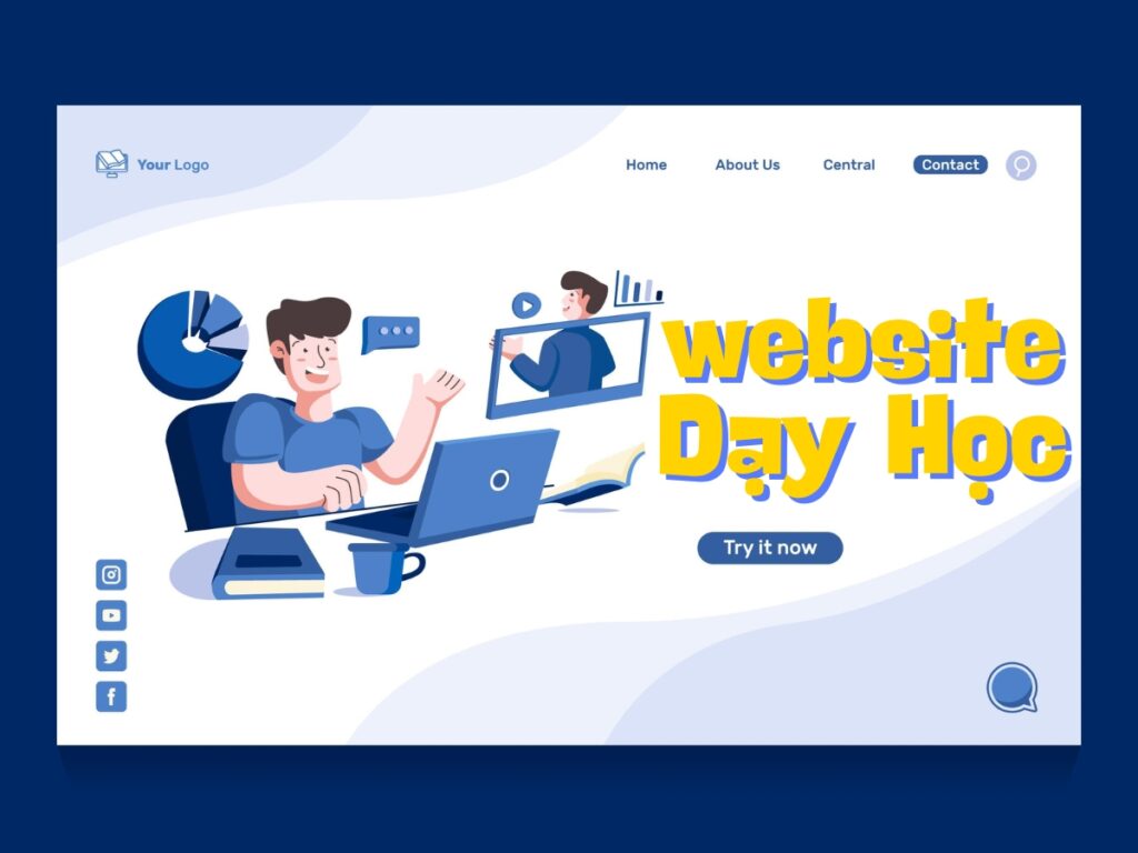 dịch vụ thiết kế website dạy học