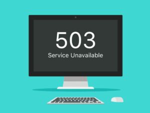 lỗi 503 là gì? nguyên nhân và cách xử ký lỗi 503 service unavailable