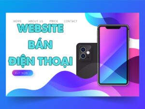 thiết kế website bán điện thoại