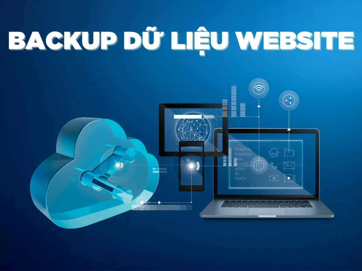 hướng dẫn cách backup dữ liệu website