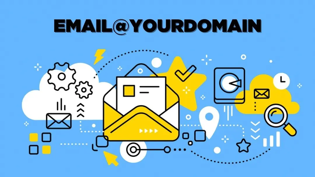 email theo tên miền riêng sử dụng tên miền của doanh nghiệp làm đuôi