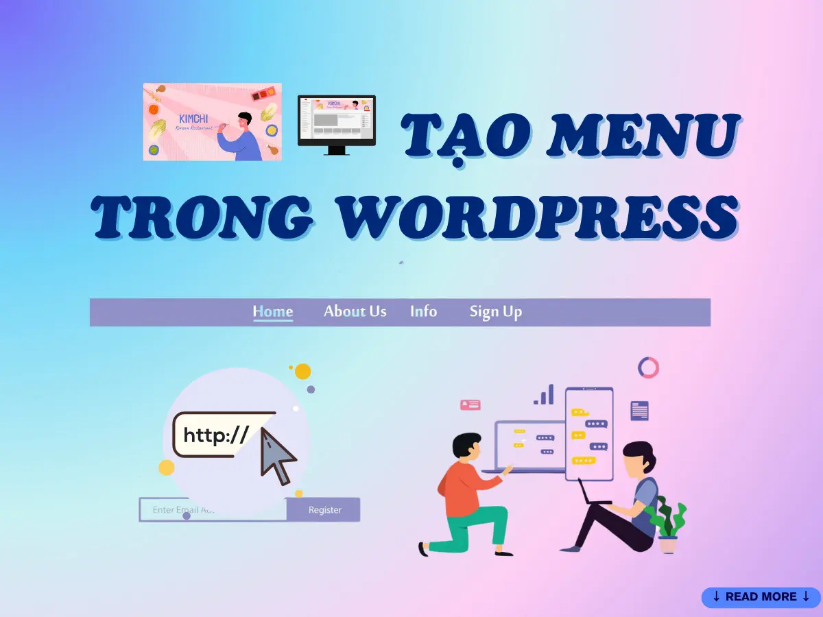 cách tạo menu trong wordpress & hướng dẫn sử dụng chi tiết