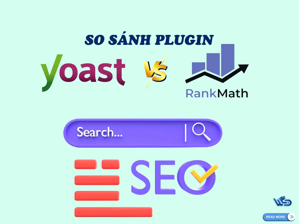 so sánh plugin yoast seo & rank math