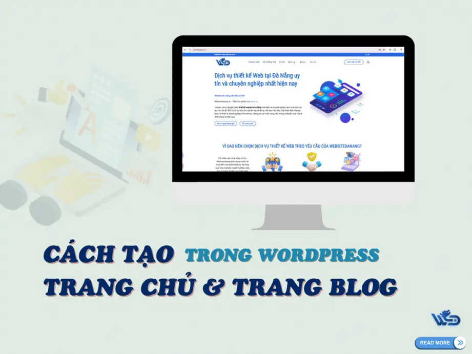 cách tạo trang chủ và trang blog tùy chỉnh trong wordpress