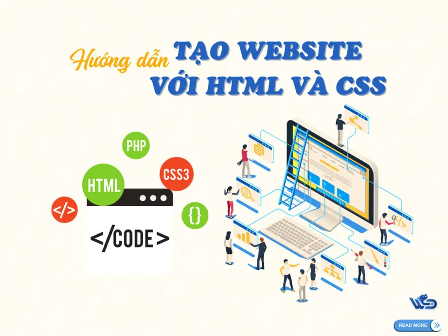hướng dẫn tạo website bằng html và css đơn giản
