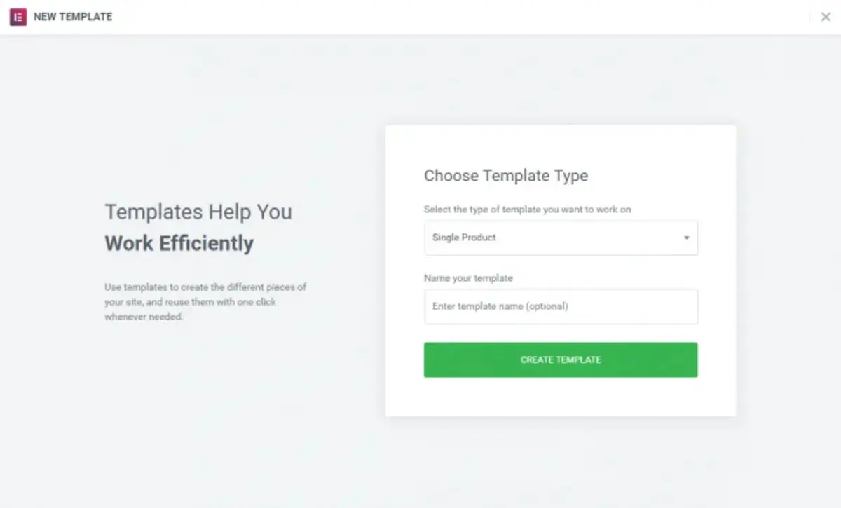 cách sử dụng templates của elementor
