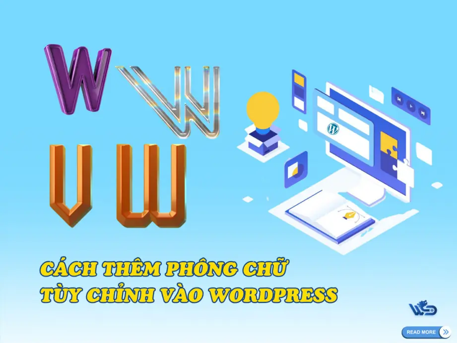 cách thêm phông chữ tùy chỉnh vào wordpress