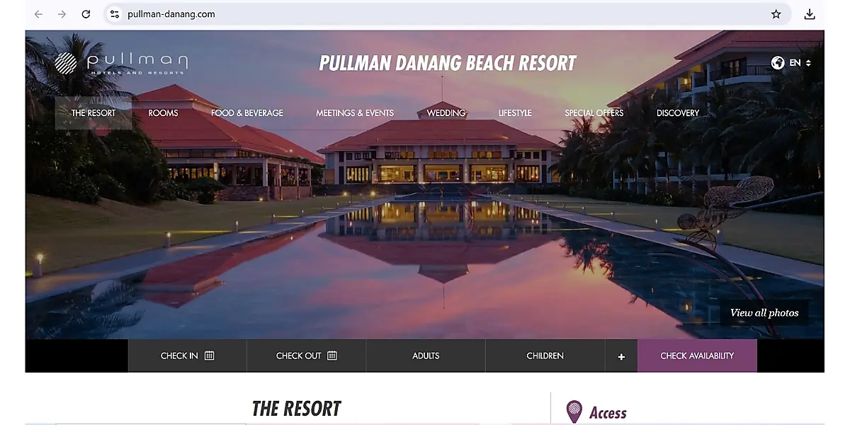 pullman danang beach resort – đẳng cấp quốc tế