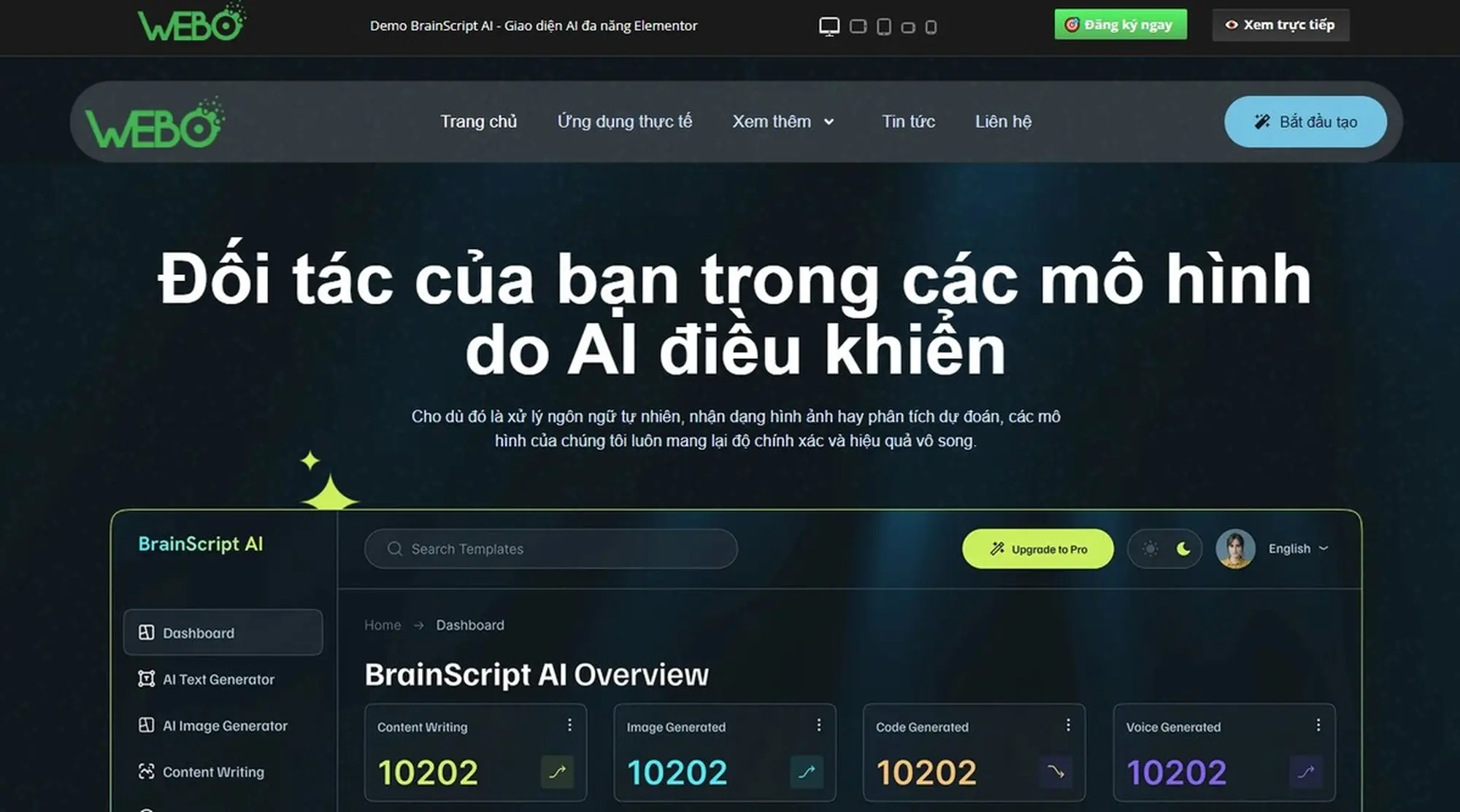 tạo ấn tượng chuyên nghiệp