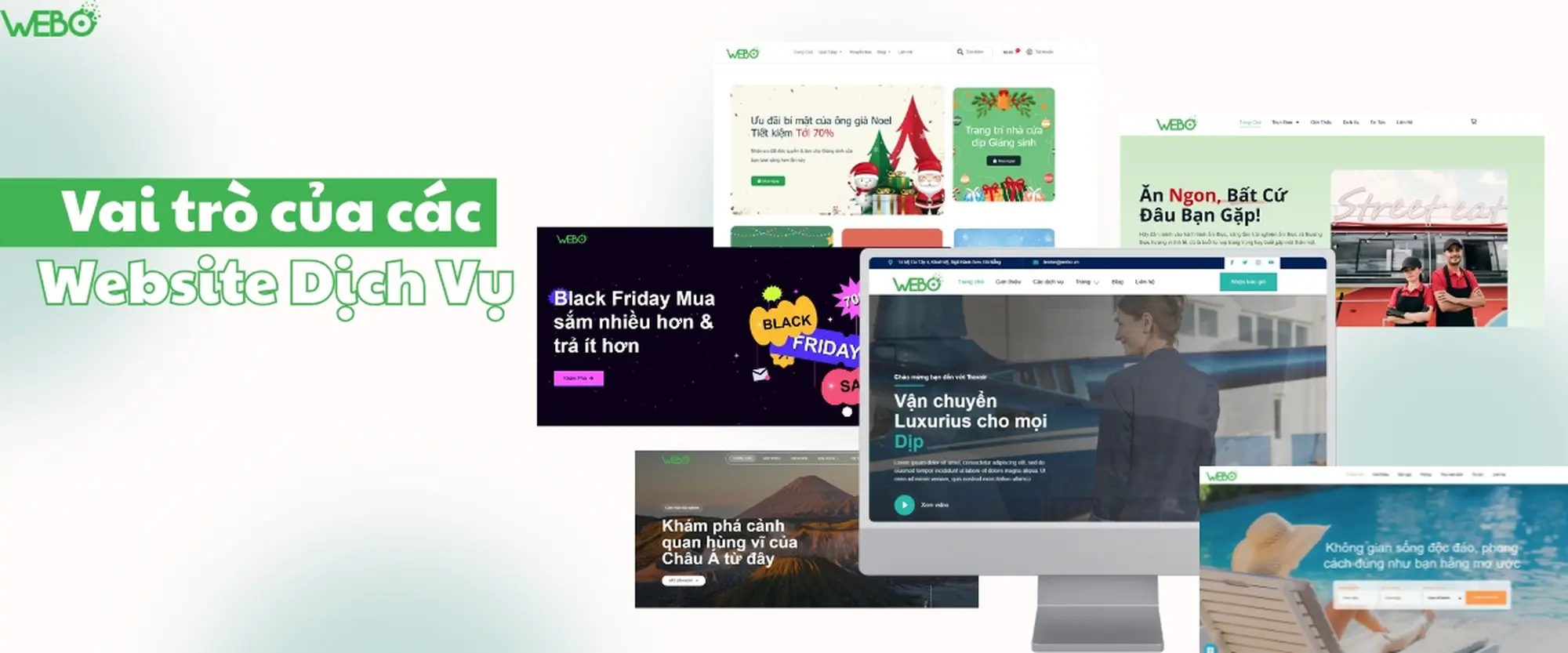 vai trò của các website dịch vụ