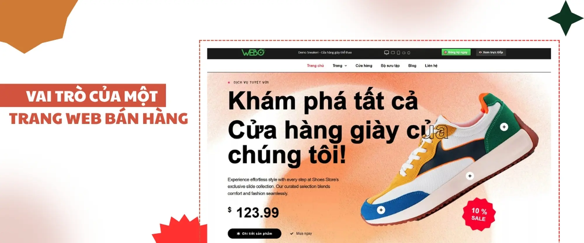 vai trò của một website bán hàng