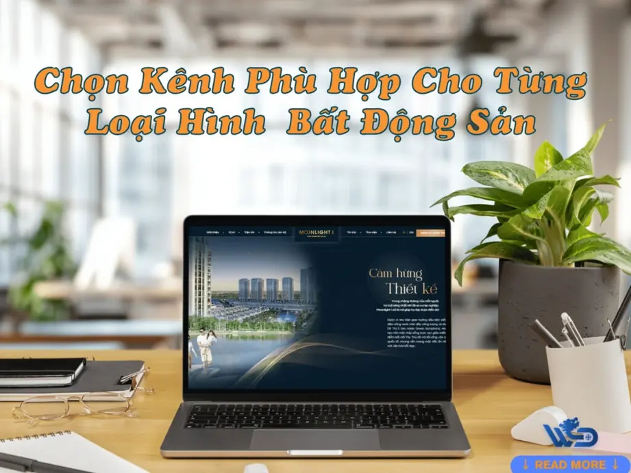 chọn kênh phù hợp cho loại hình kinh doanh bất động sản