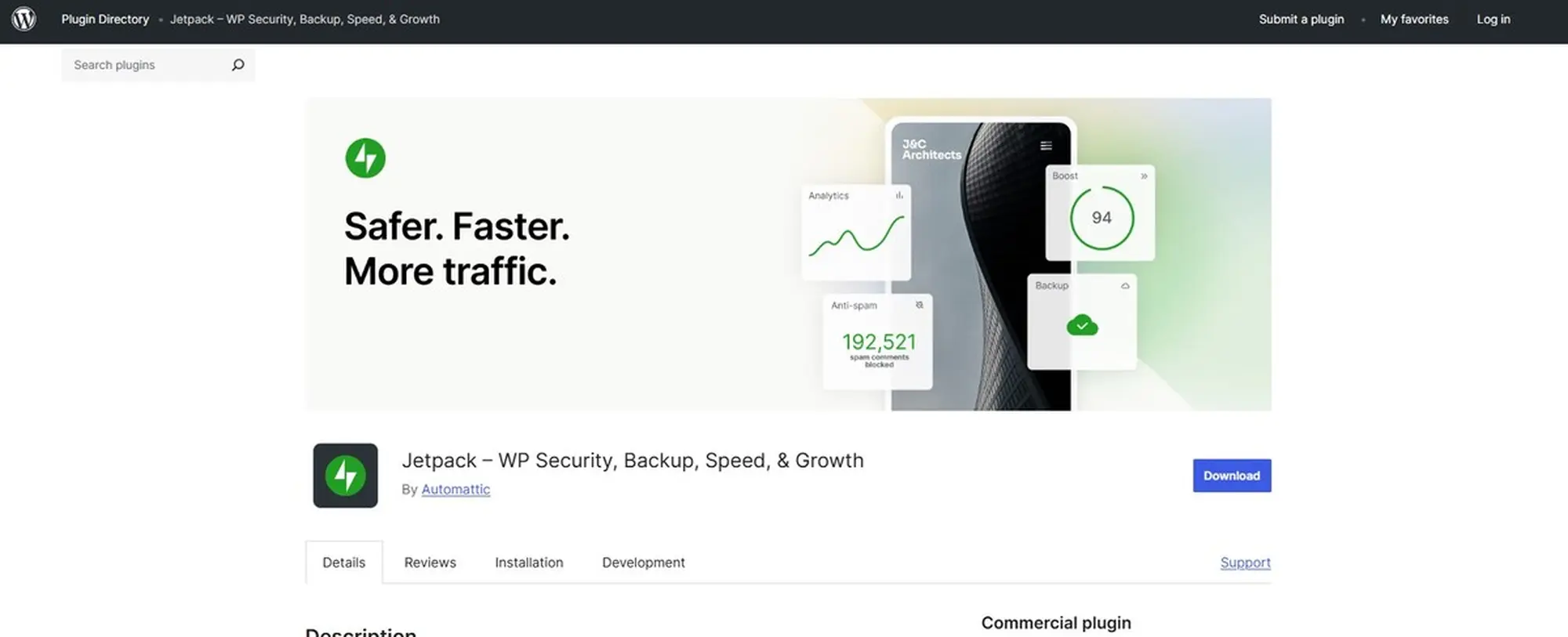 jetpack plugin wordpress