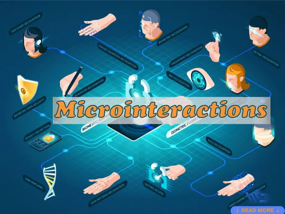 microinteractions (tương tác nhỏ) trong thiết kế web