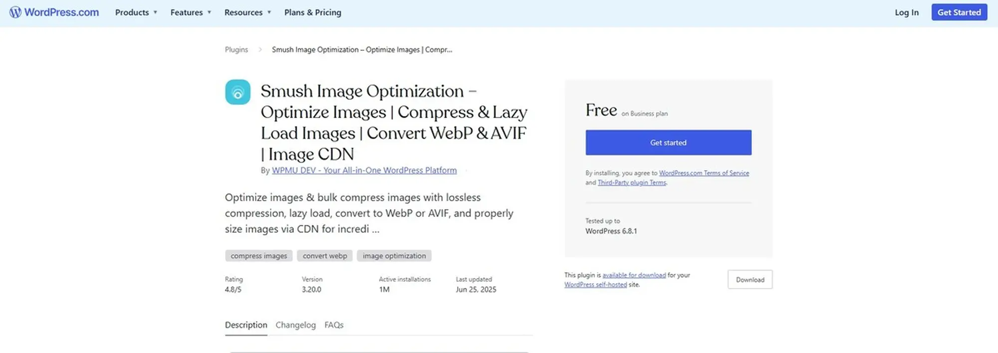 smush – compress, optimize and lazy load images