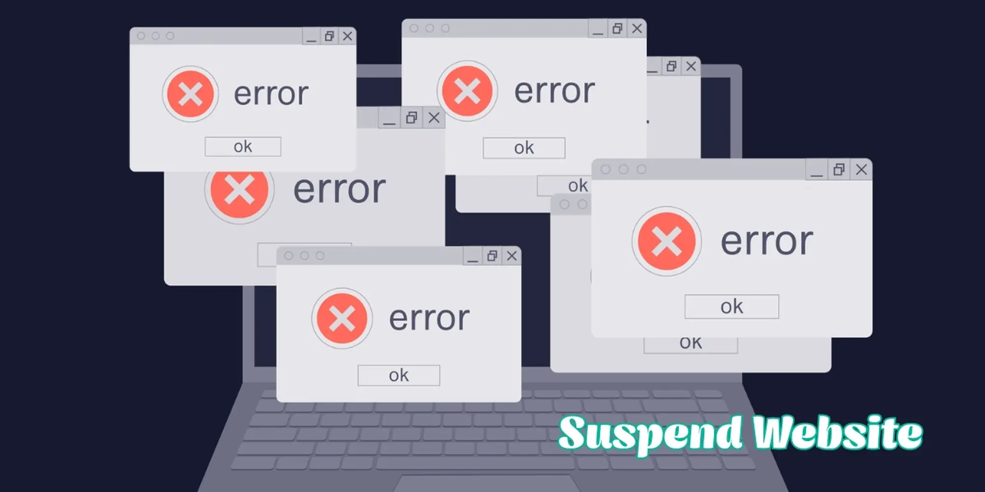suspend website là gì?