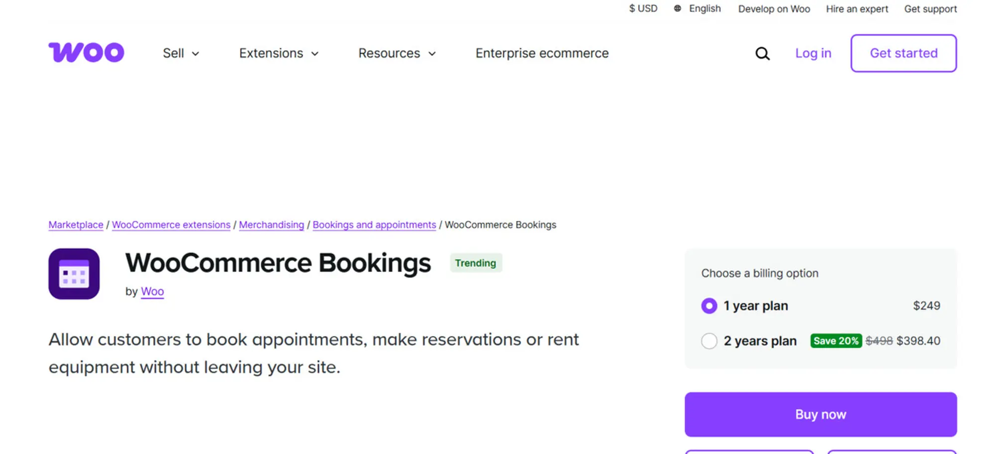 tích hợp hệ thống đặt chỗ trực tuyến bằng woocommerce bookings plugin