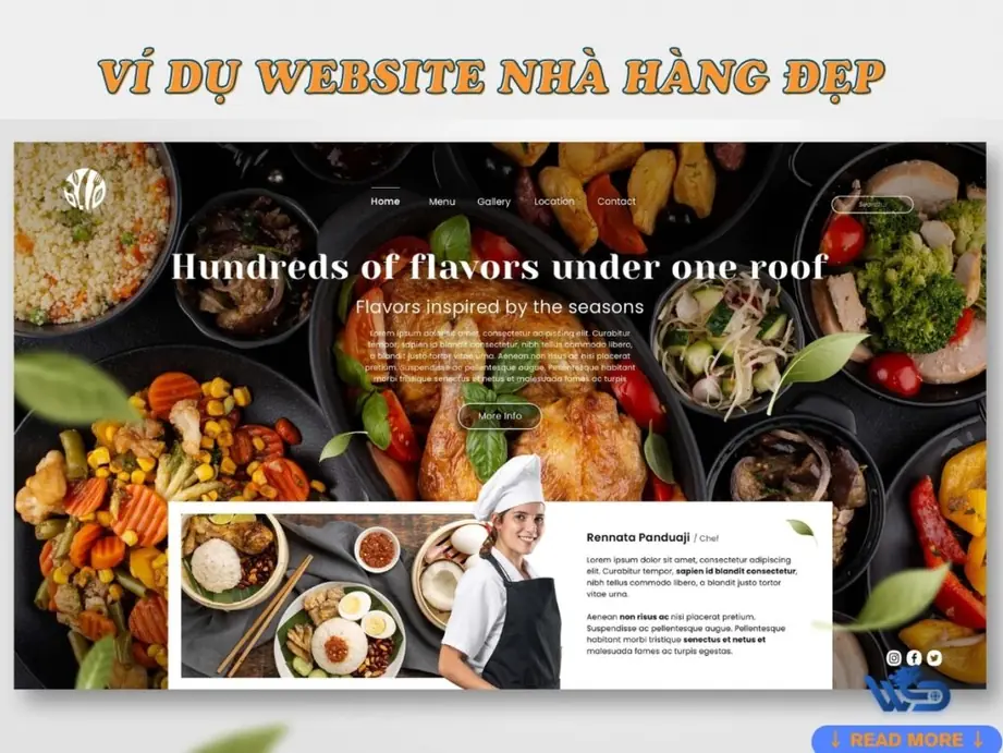 top 5 ví dụ website nhà hàng đẹp và hiệu quả bạn nên tham khảo