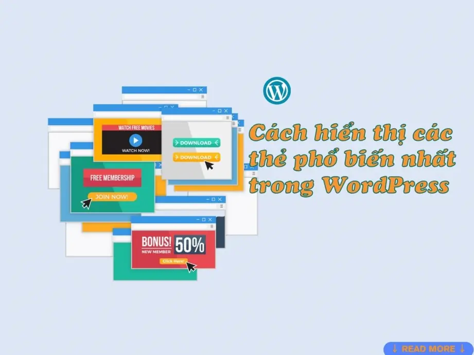 cách hiển thị các thẻ phổ biến nhất trong wordpress