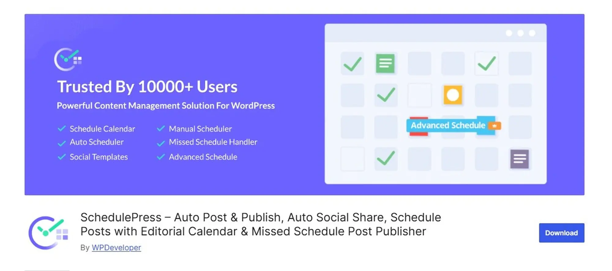 schedulepress: giải pháp lập lịch nội dung wordpress nâng cao