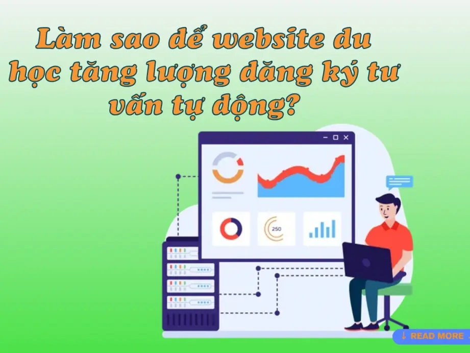 làm sao để website du học tăng lượng đăng ký tự động