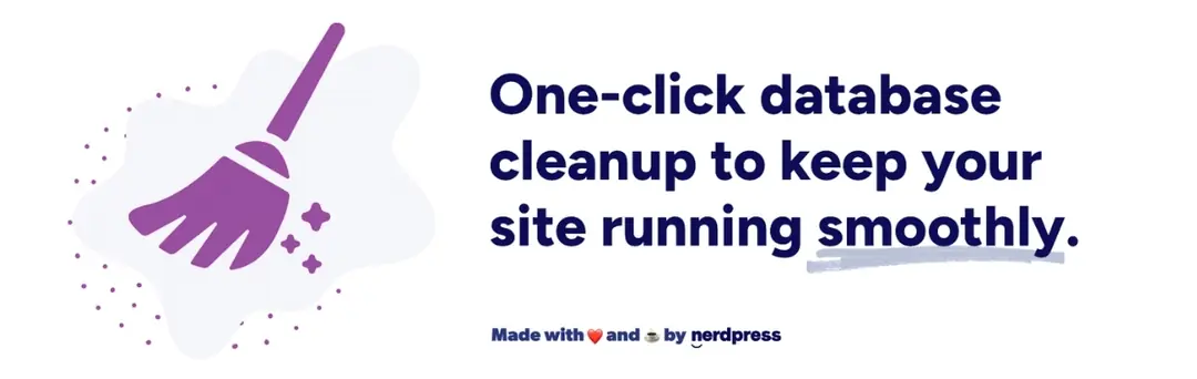 optimize database after deleting revisions