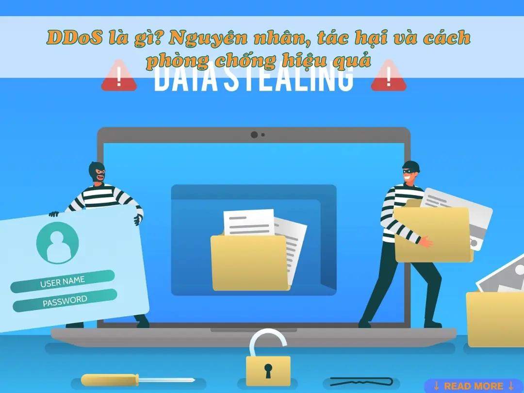 DDoS là gì? Nguyên nhân, tác hại và cách phòng chống hiệu quả