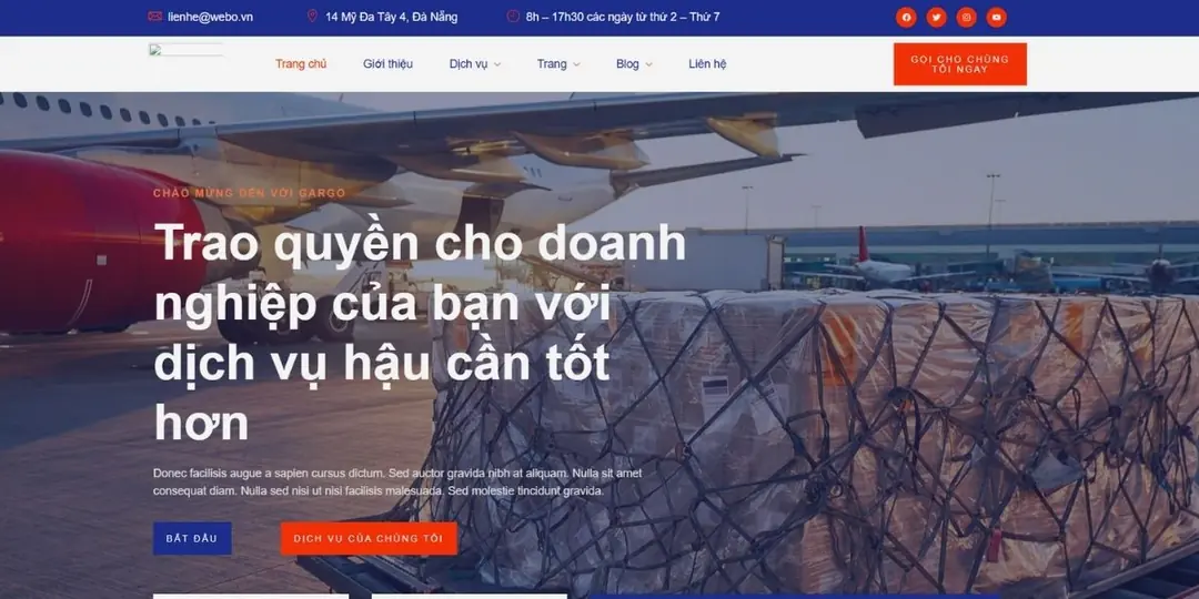 bố cục rõ ràng – dễ thao tác, tăng khả năng chuyển đổi