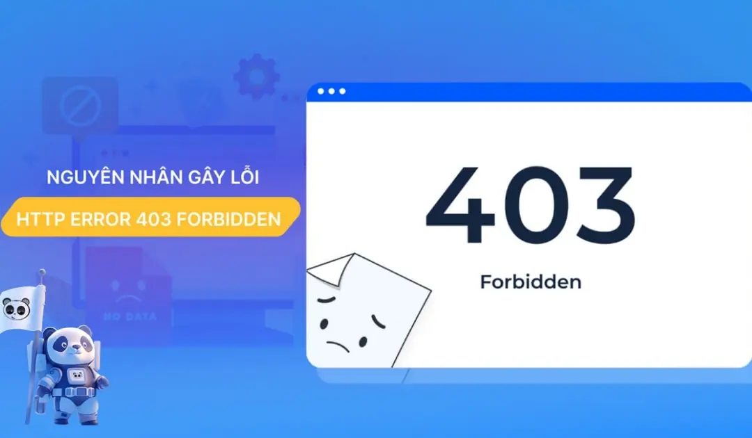 các nguyên nhân phổ biến gây ra lỗi 403