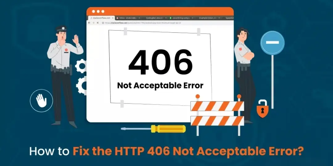 lỗi 406 not acceptable là gì?