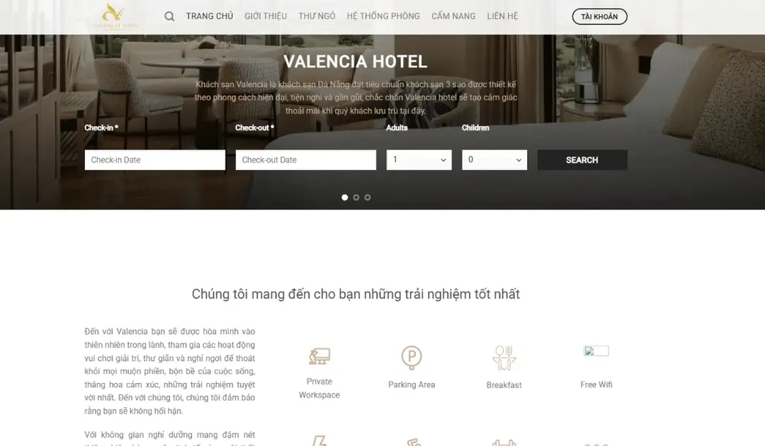 valencia hotel nghỉ dưỡng và trải nghiệm gần biển mỹ khê