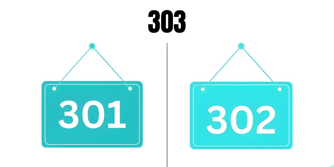 redirect 303 khác gì so với redirect 301 và 302?