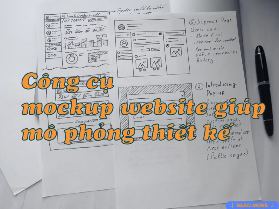 công cụ mockup website giúp mô phỏng thiết kế