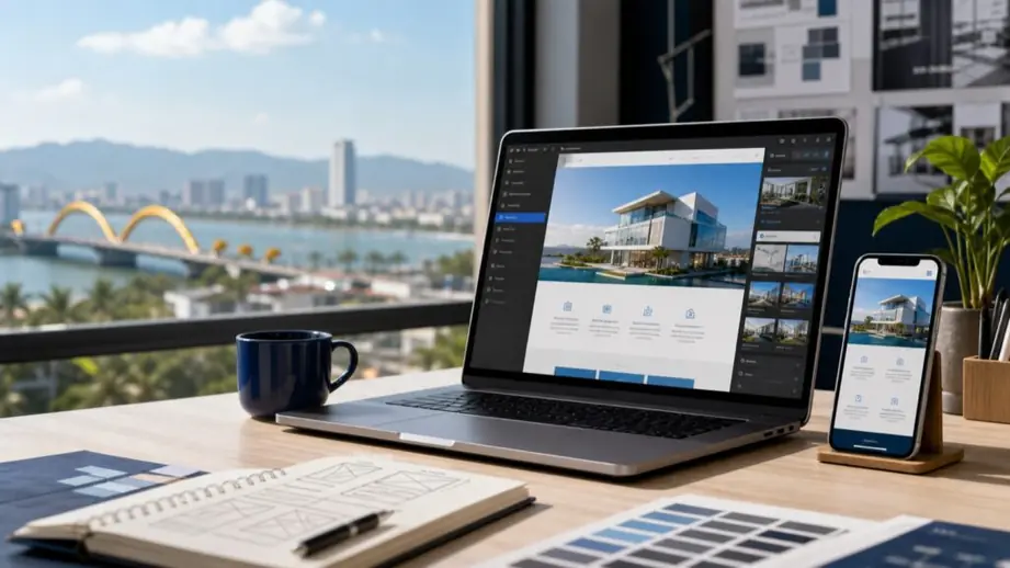 thiết kế website wordpress responsive với bối cảnh đà nẵng
