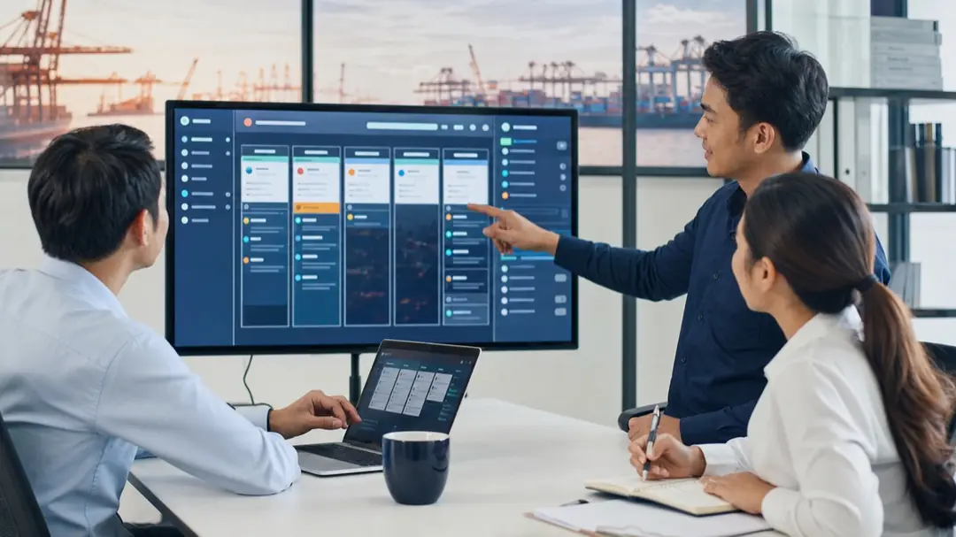 Đội sales forwarder quản lý pipeline lead và báo giá trên CRM