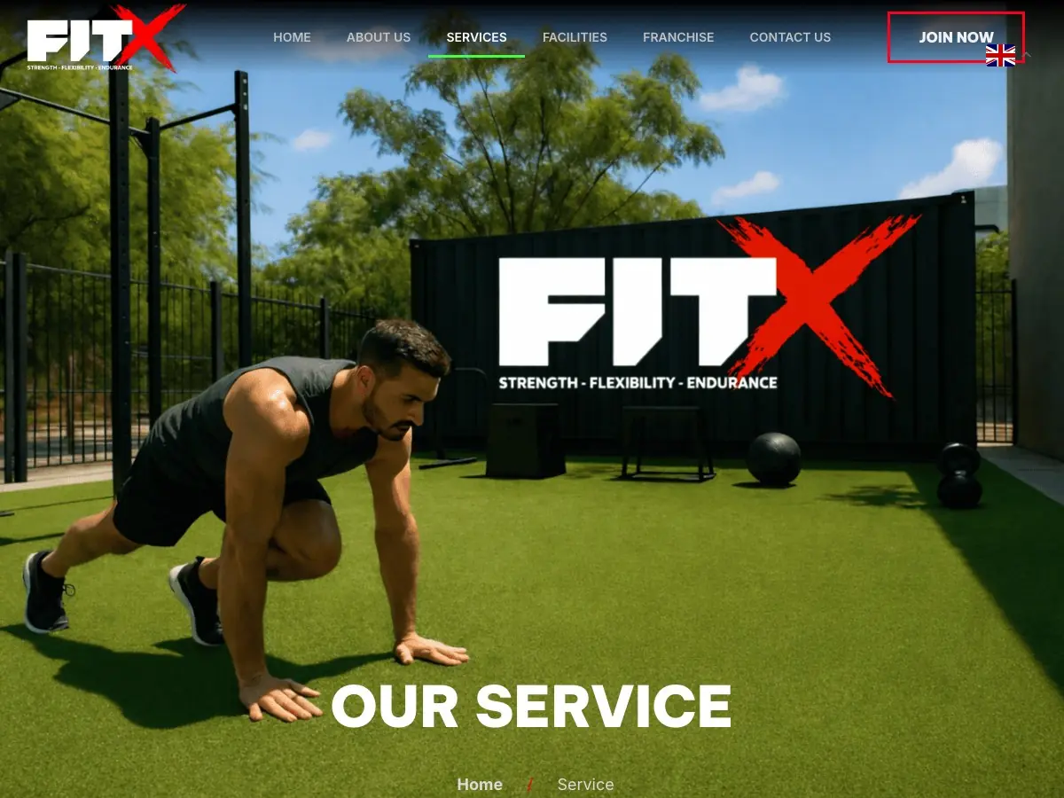 trang dịch vụ fitx outdoor gym giới thiệu các chương trình tập luyện ngoài trời